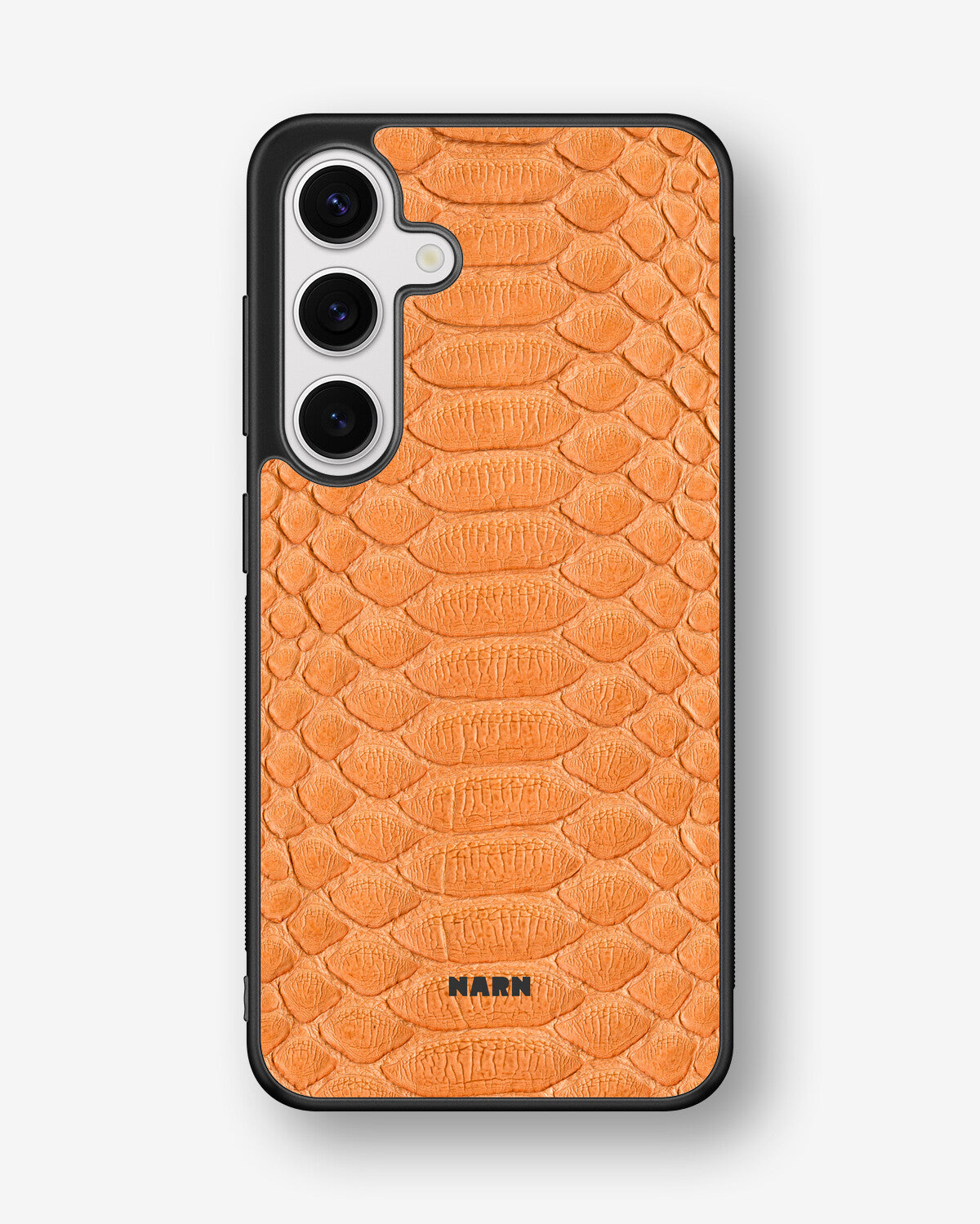 Samsung Galaxy S24 5G Hard Case – Orange Snake - View 1