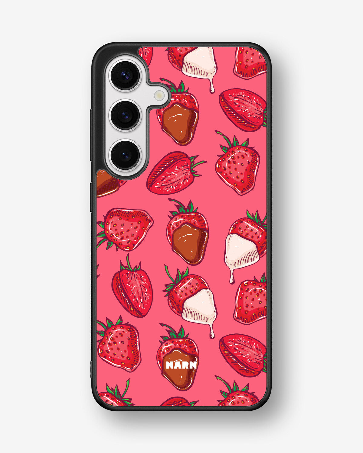 Samsung Galaxy S24 5G Hard Case – Strawberry Chocolate - View 1