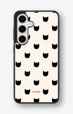 Samsung Galaxy S24 FE Hard Case – Kitty Dots - View 1