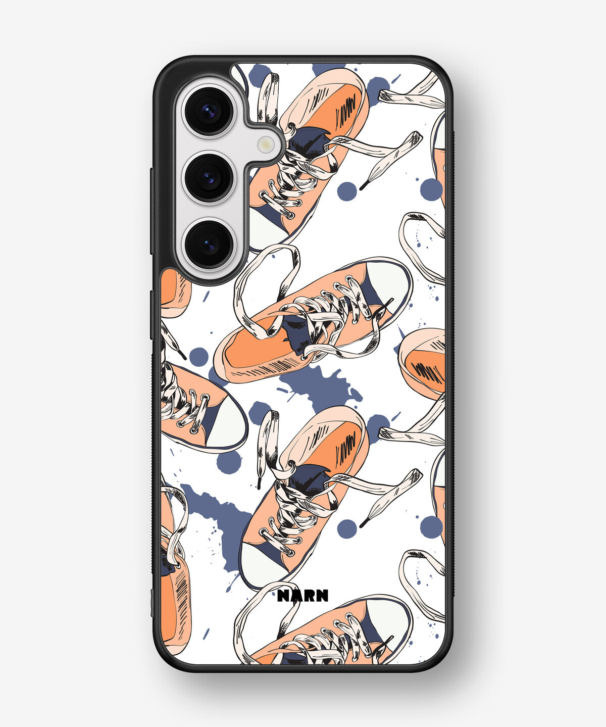 Samsung Galaxy S24 FE Hard Case – Apricot Sneakers - View 1
