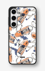 Samsung Galaxy S24 FE Hard Case – Apricot Sneakers - View 1
