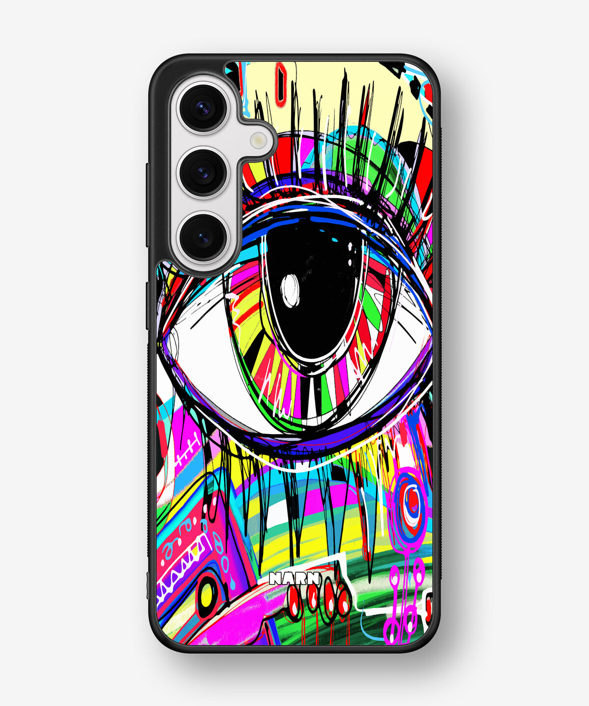 Samsung Galaxy S24 FE Hard Case – Abstract Eye - View 1