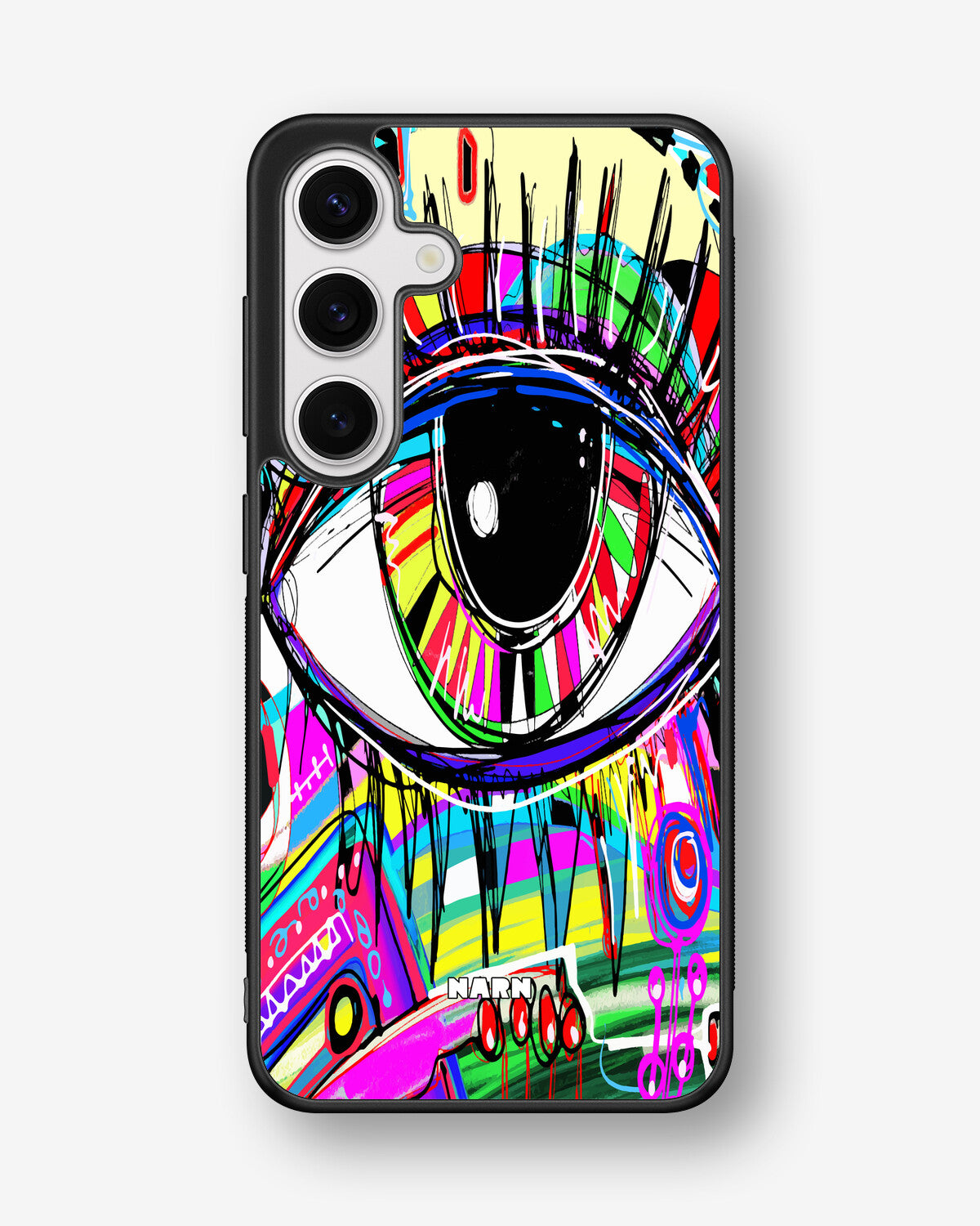 Samsung Galaxy S24 FE Hard Case – Abstract Eye - View 1