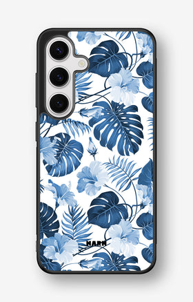 Samsung Galaxy S24 FE Hard Case – Blue Tropics - View 1