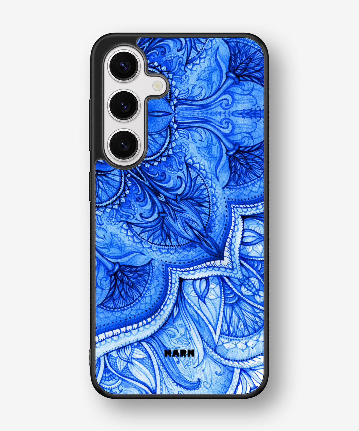 Samsung Galaxy S24 FE Hard Case – Blue Vintage - View 1