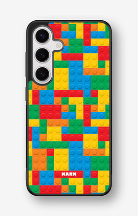 Samsung Galaxy S24 FE Hard Case – Building Bricks - View 1