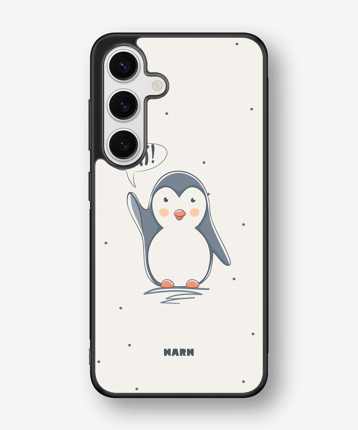Samsung Galaxy S24 FE Hard Case – Cute Penguin - View 1