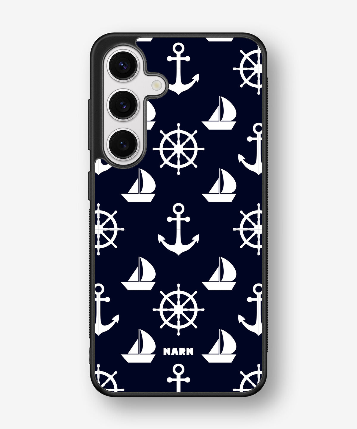 Samsung Galaxy S24 FE Hard Case – Deep Blue Voyage - View 1