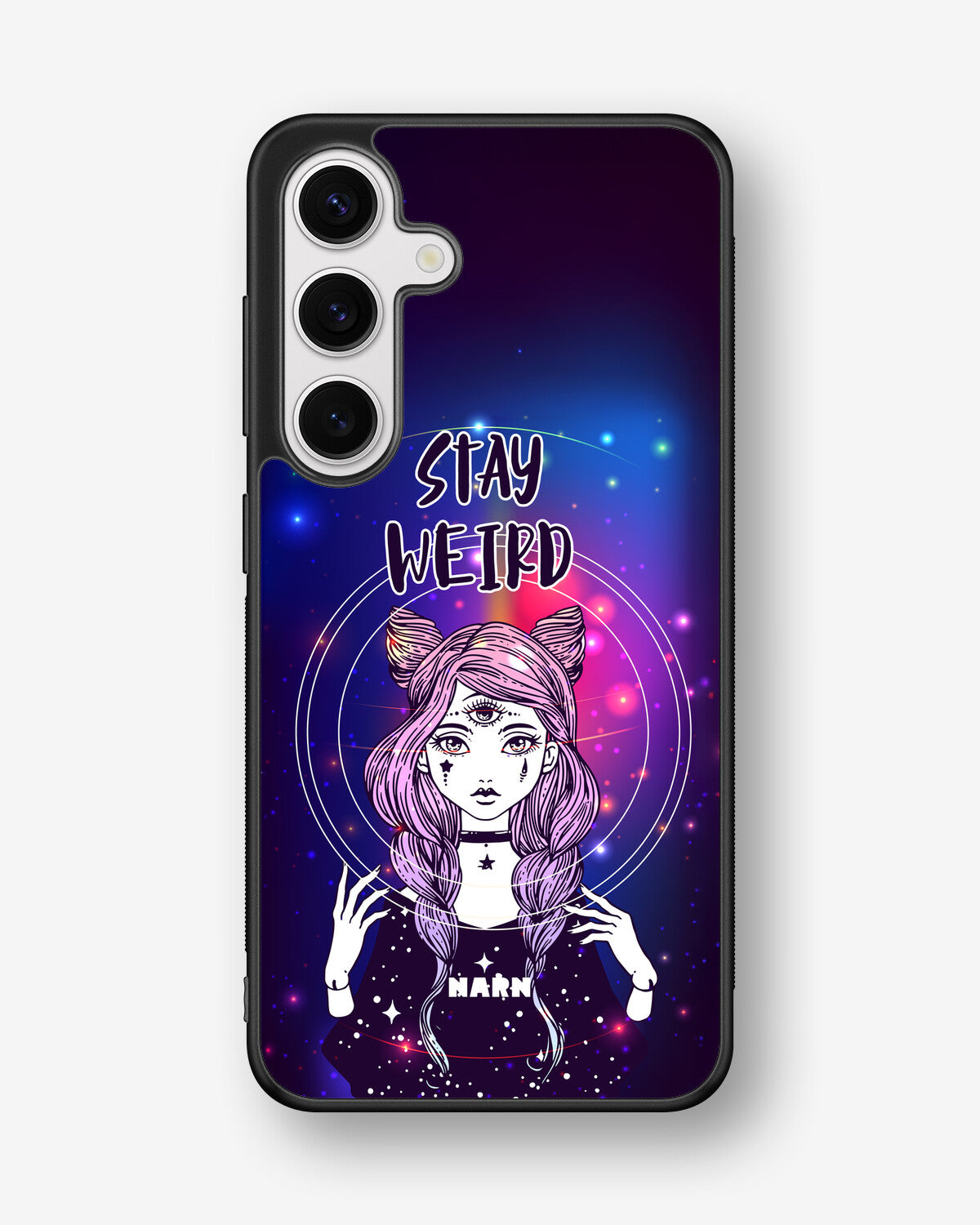 Samsung Galaxy S24 FE Hard Case – Galactic Weird - View 1