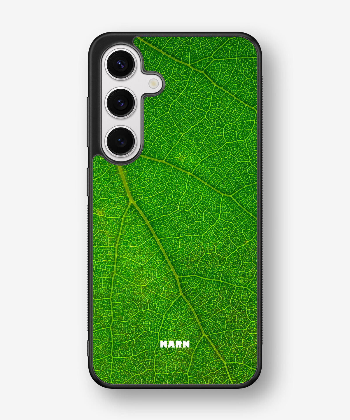 Samsung Galaxy S24 FE Hard Case – Green Leafy - View 1