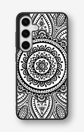 Samsung Galaxy S24 FE Hard Case – Henna Mandala - View 1