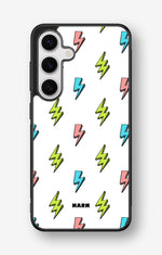 Samsung Galaxy S24 FE Hard Case – Lightning Bolts - View 1