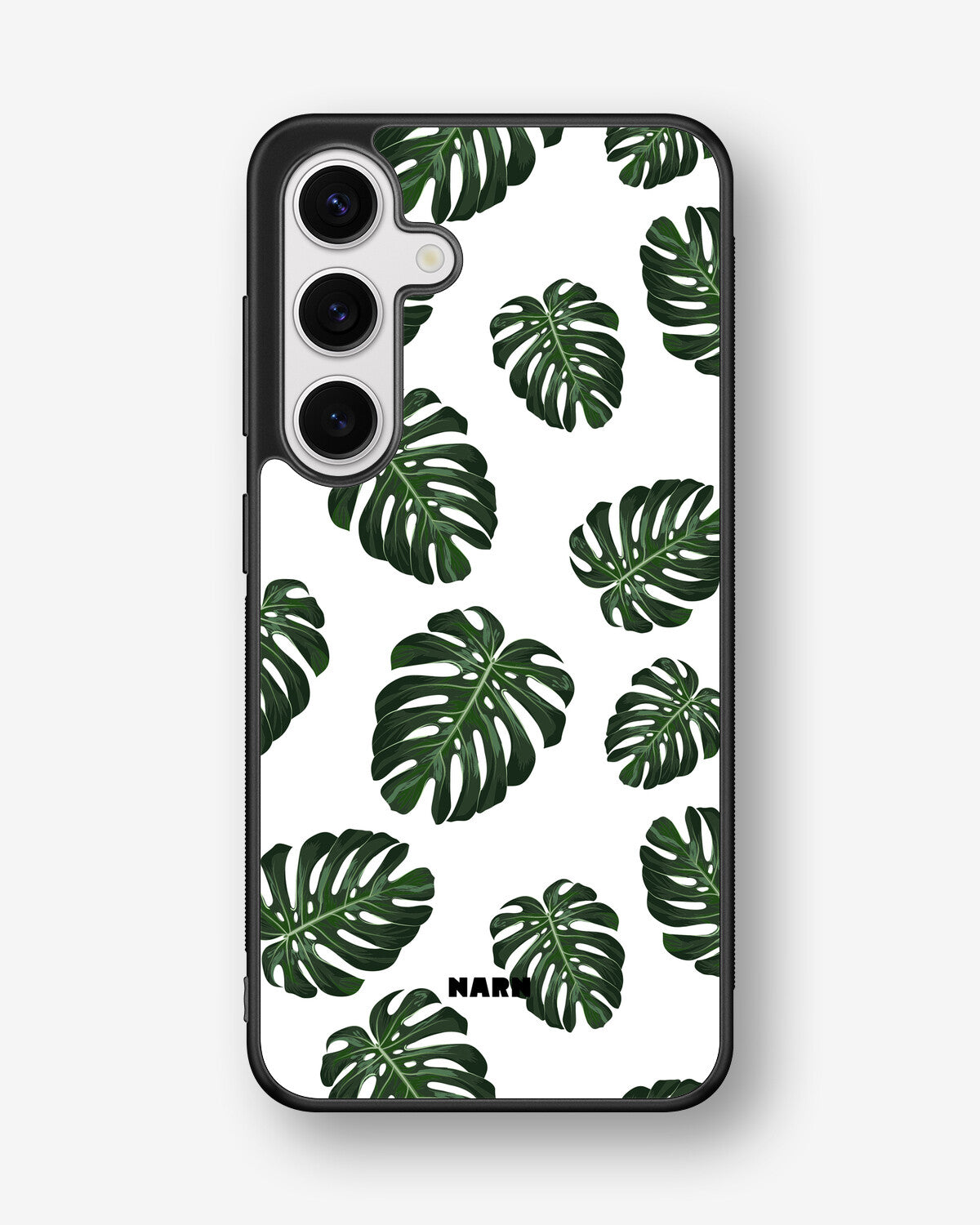 Samsung Galaxy S24 FE Hard Case – Monstera Pattern - View 1