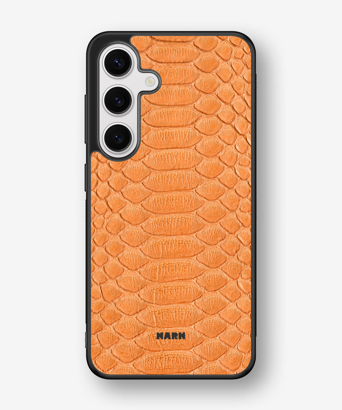 Samsung Galaxy S24 FE Hard Case – Orange Snake - View 1