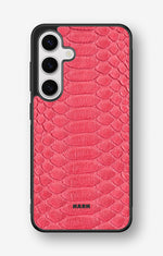 Samsung Galaxy S24 FE Hard Case – Pink Snake - View 1