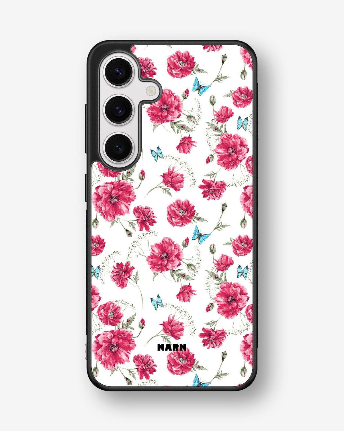 Samsung Galaxy S24 FE Hard Case – Poppies in Bloom - View 1