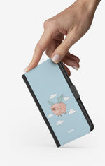 Samsung Galaxy S24 FE Wallet Case - Dreamy Pig - View 2