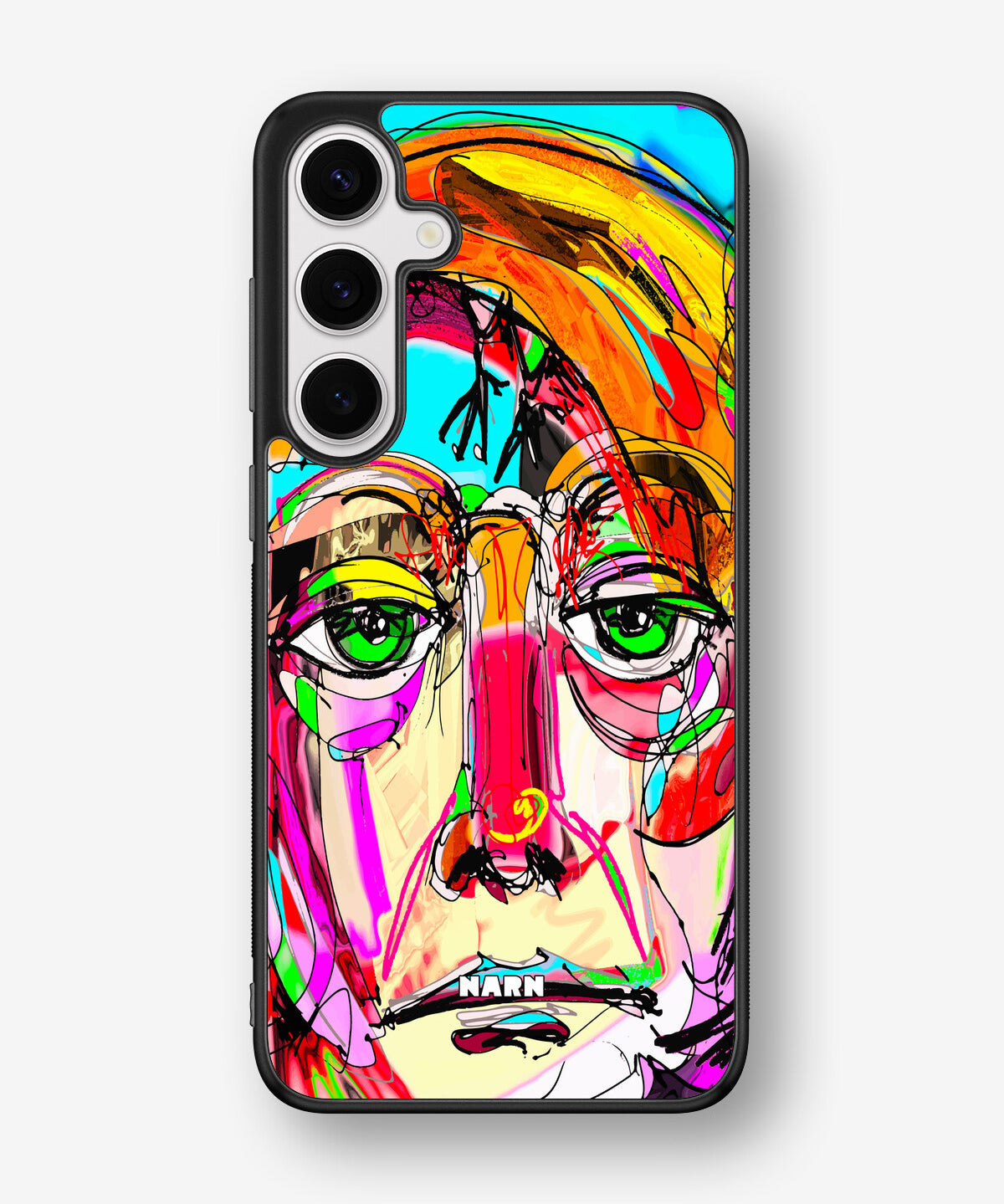 Samsung Galaxy S24 Plus Hard Case – Abstract Portrait - View 1