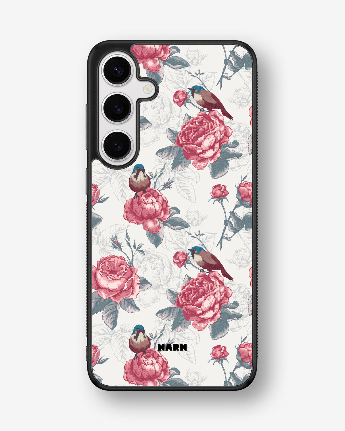 Samsung Galaxy S24 Plus Hard Case – Birds Among Roses - View 1