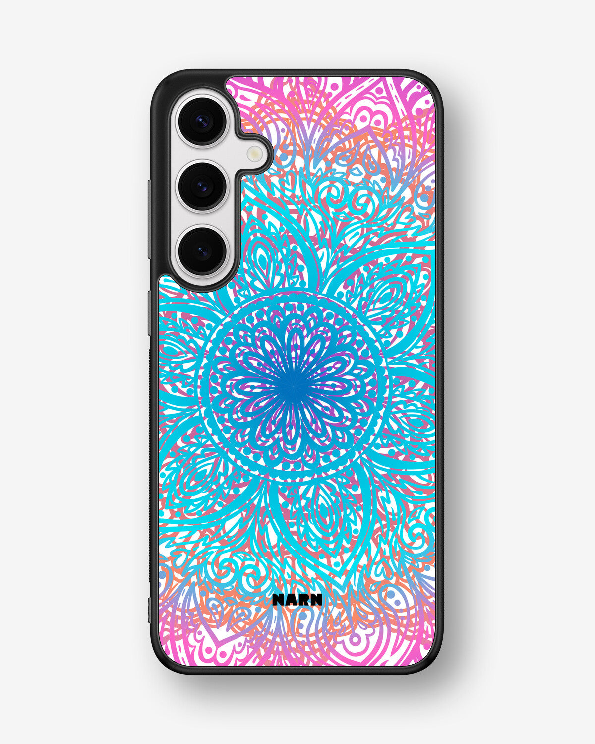 Samsung Galaxy S24 Plus Hard Case – Pastel Mandala - View 1