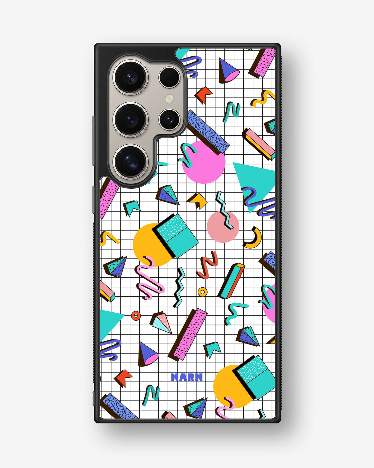 Samsung Galaxy S24 Ultra Hard Case – 80s Memphis - View 1