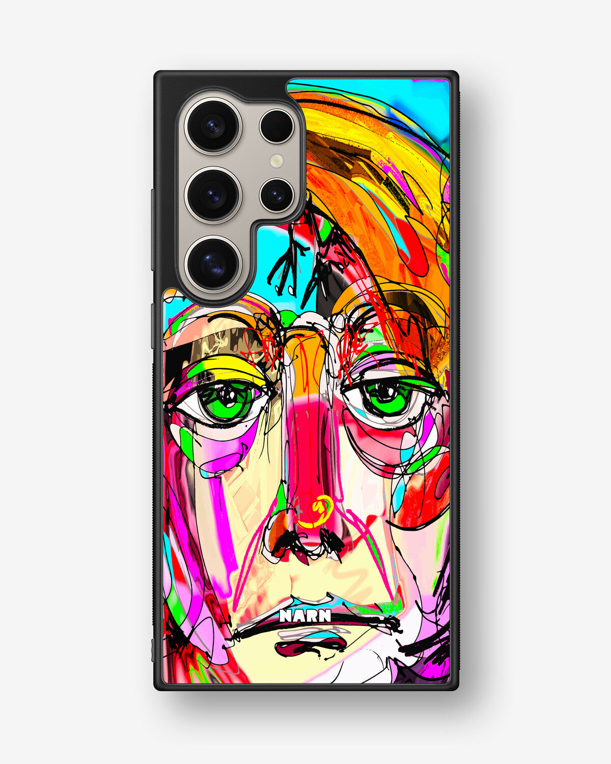 Samsung Galaxy S24 Ultra Hard Case – Abstract Portrait - View 1