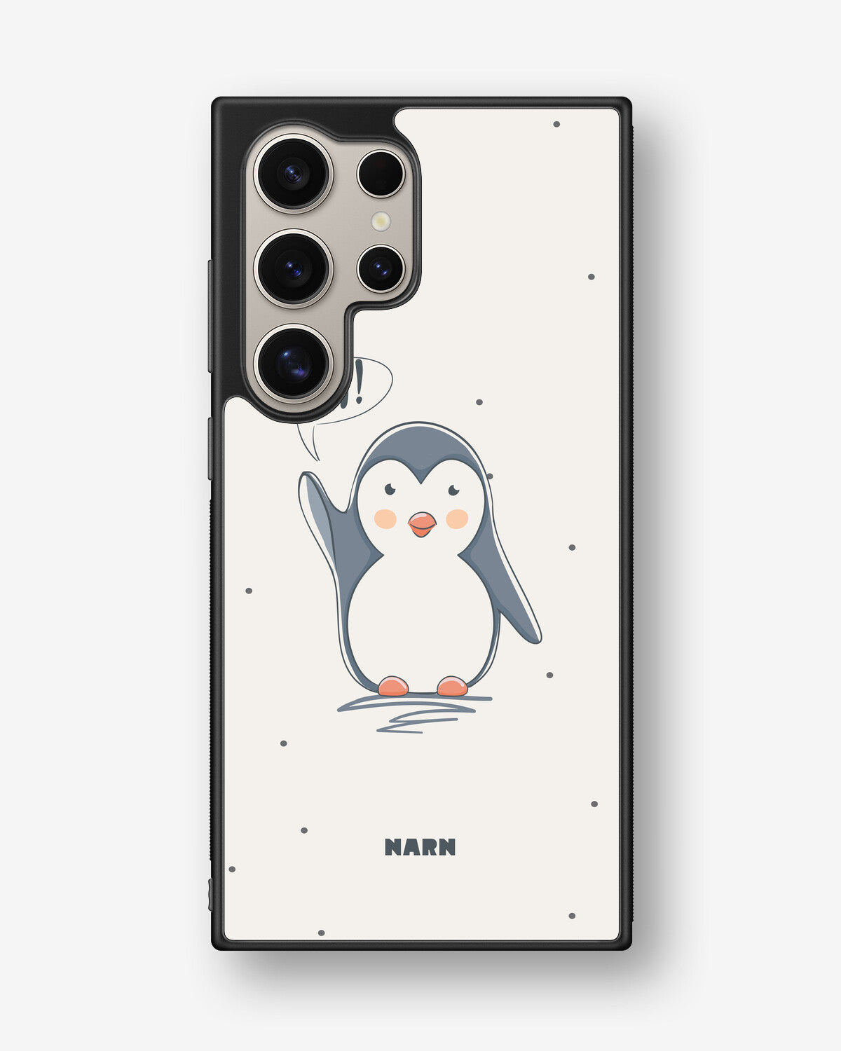 Samsung Galaxy S24 Ultra Hard Case – Cute Penguin - View 1