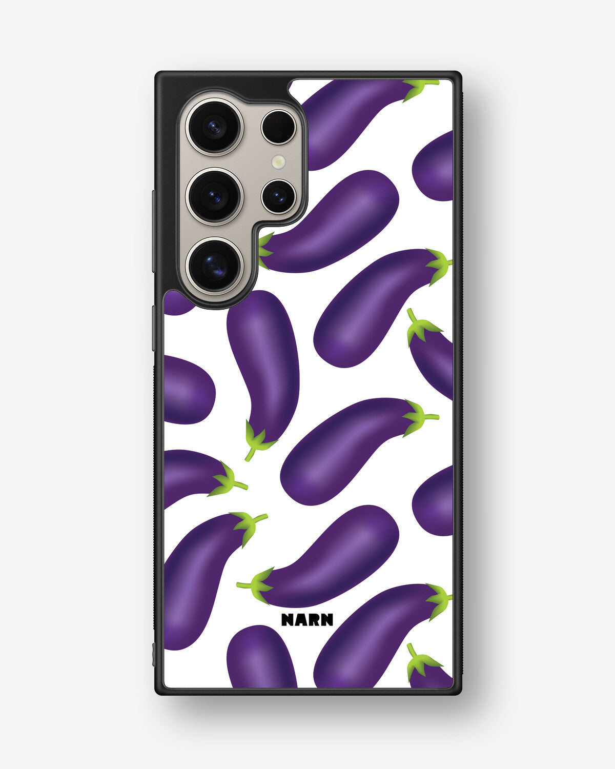 Samsung Galaxy S24 Ultra Hard Case – Eggplant Pattern - View 1