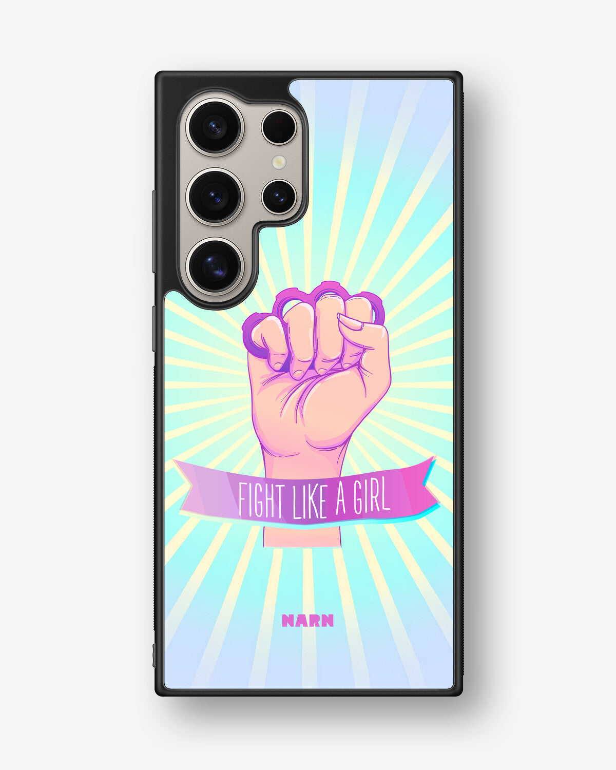 Samsung Galaxy S24 Ultra Hard Case – Fight Like A Girl - View 1