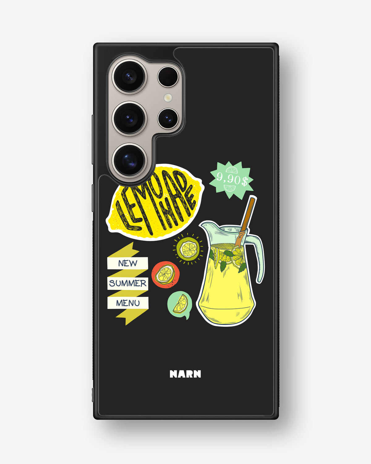 Samsung Galaxy S24 Ultra Hard Case – Lemon Summer - View 1
