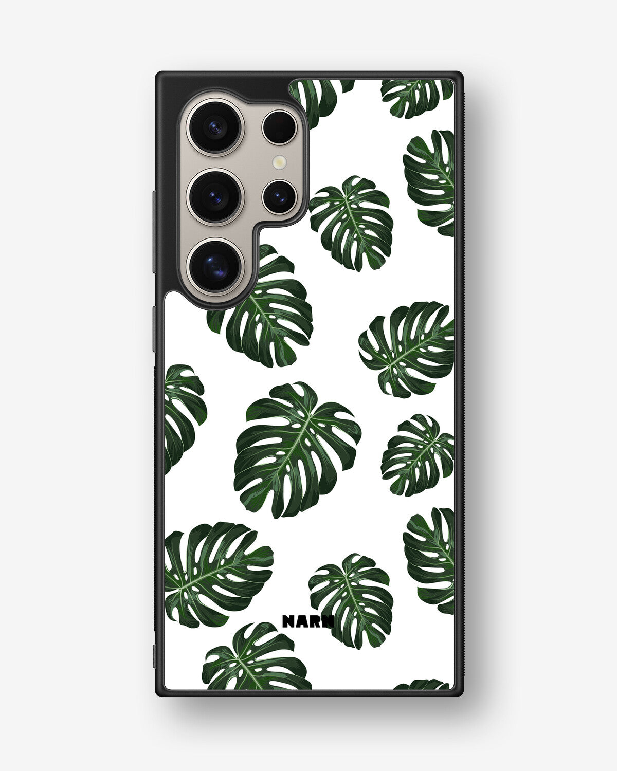 Samsung Galaxy S24 Ultra Hard Case – Monstera Pattern - View 1