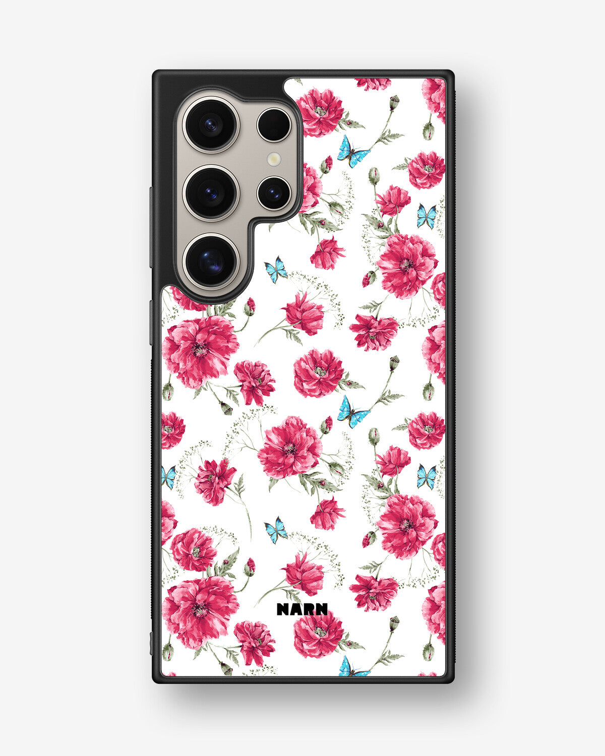 Samsung Galaxy S24 Ultra Hard Case – Poppies in Bloom - View 1