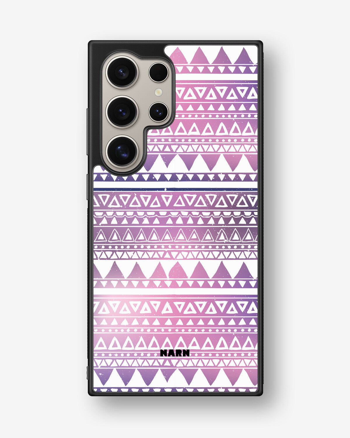 Samsung Galaxy S24 Ultra Hard Case – Purple Aztec - View 1