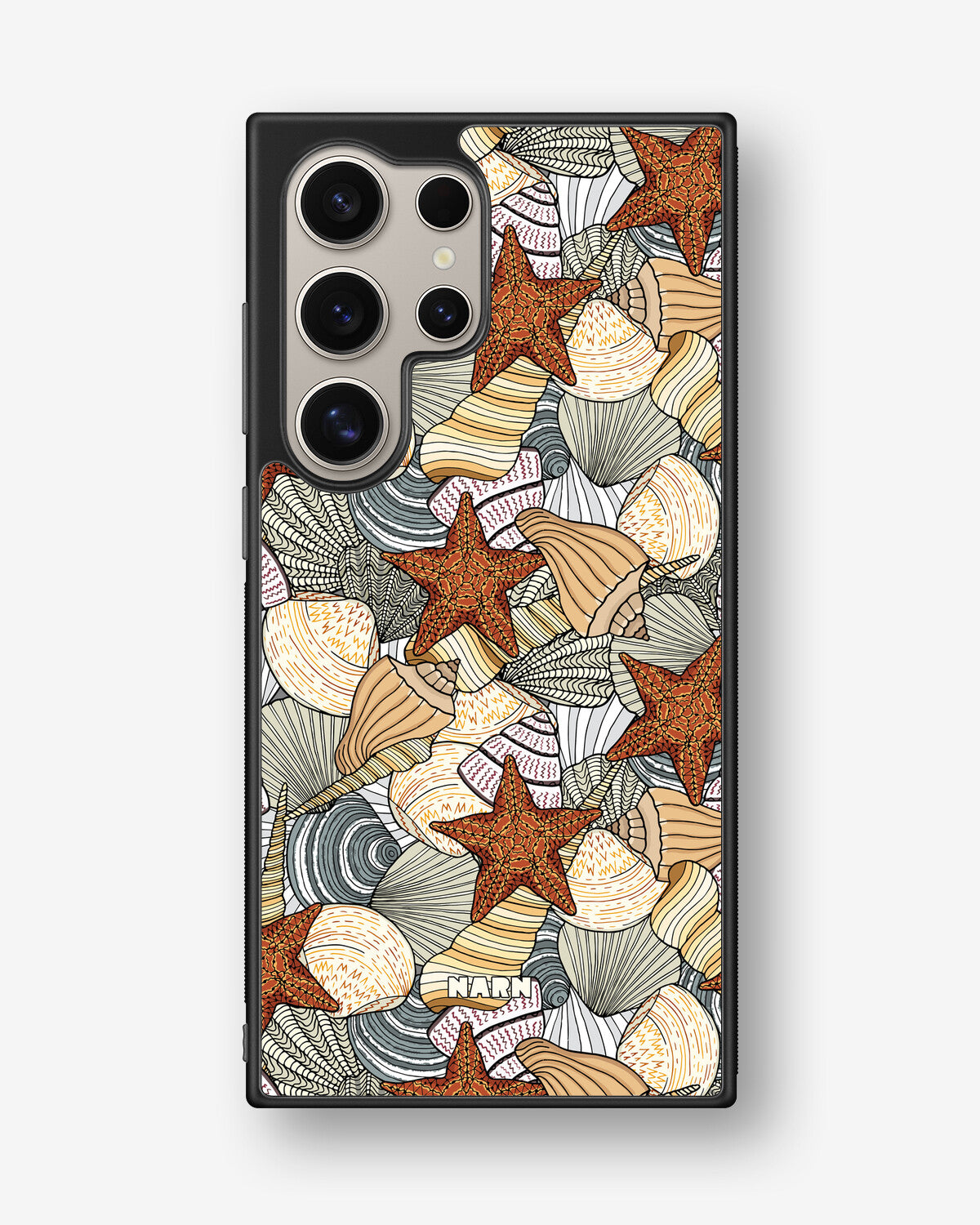 Samsung Galaxy S24 Ultra Hard Case – Sea Shells - View 1