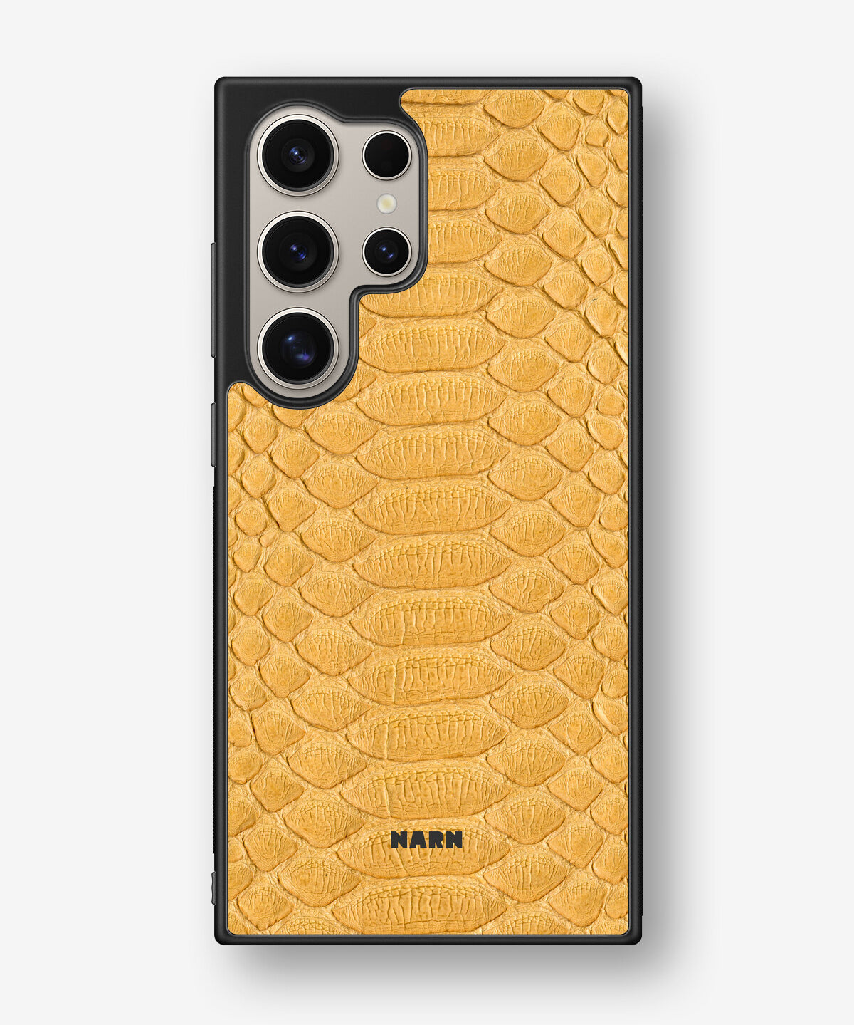 Samsung Galaxy S24 Ultra Hard Case – Yellow Snake - View 1