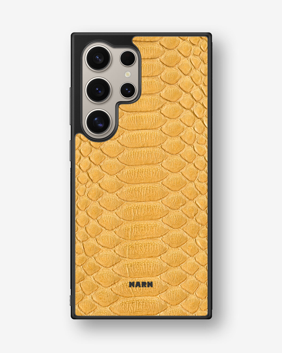 Samsung Galaxy S24 Ultra Hard Case – Yellow Snake - View 1
