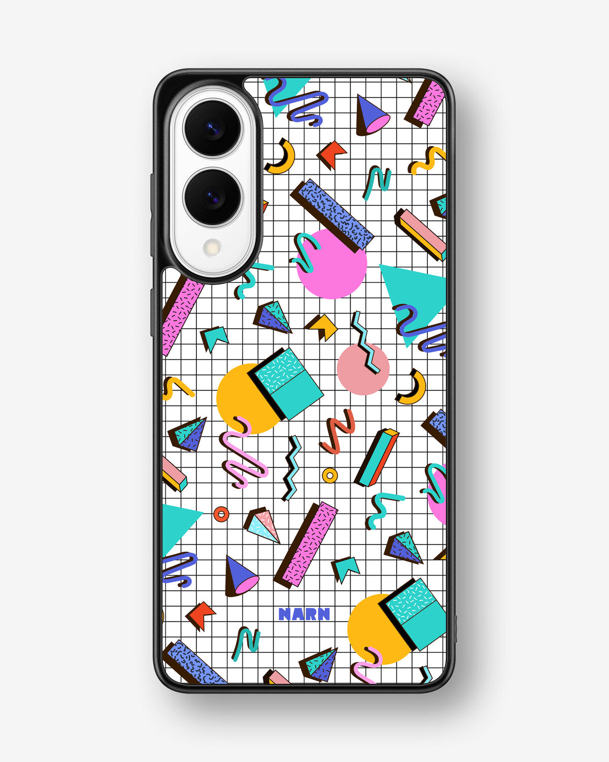 Samsung Galaxy S25 Edge Hard Case – 80s Memphis - View 1