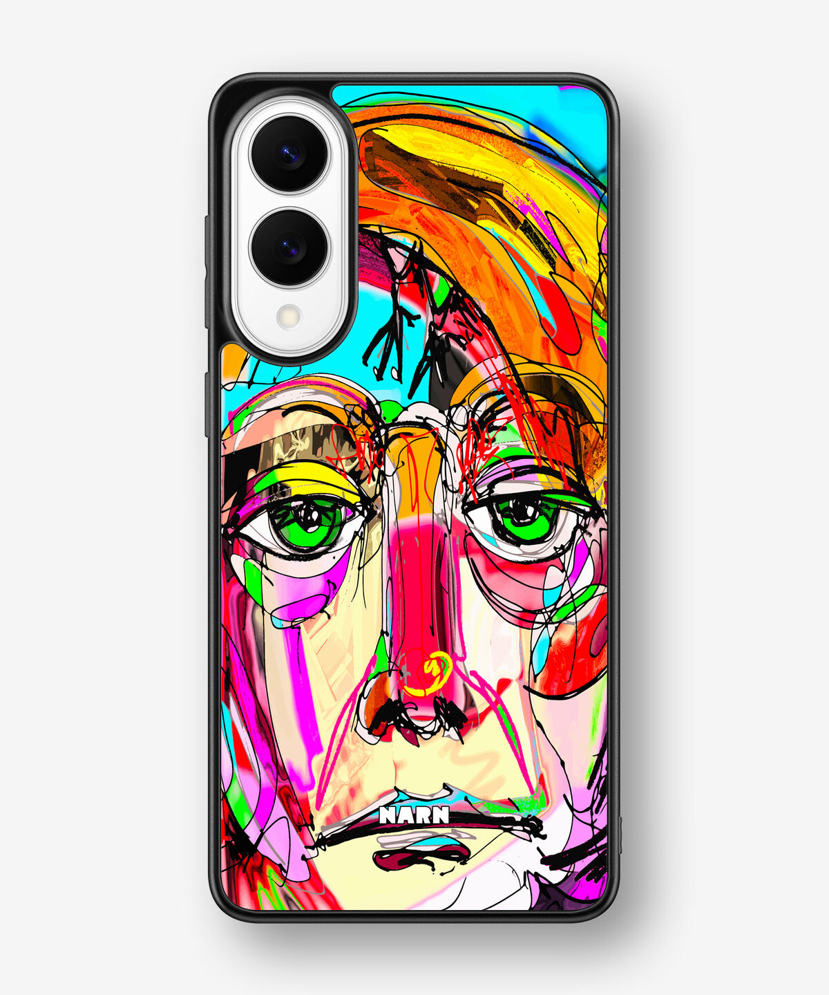 Samsung Galaxy S25 Edge Hard Case – Abstract Portrait - View 1