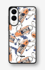 Samsung Galaxy S25 Edge Hard Case – Apricot Sneakers - View 1