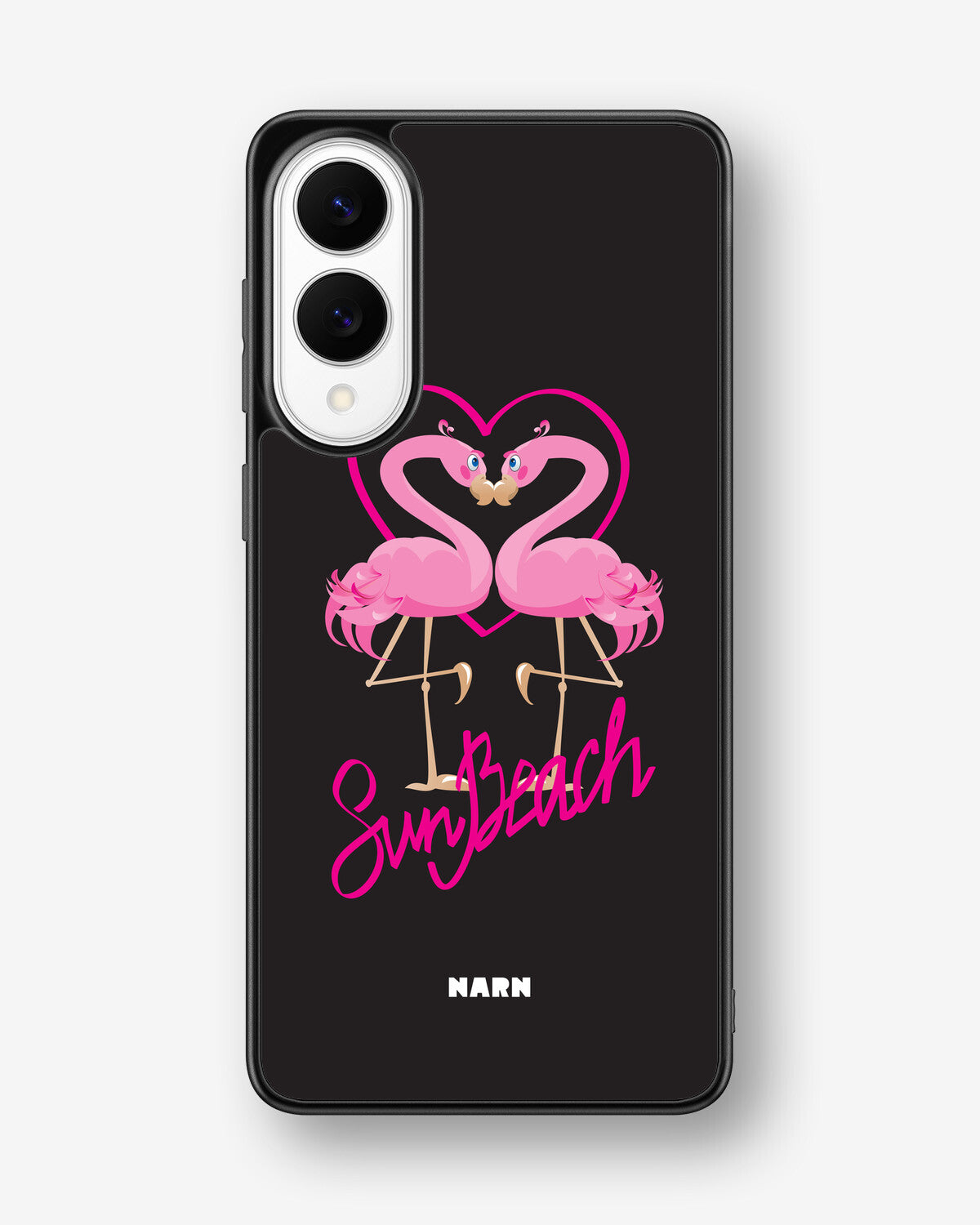 Samsung Galaxy S25 Edge Hard Case – Beach Flamingo - View 1