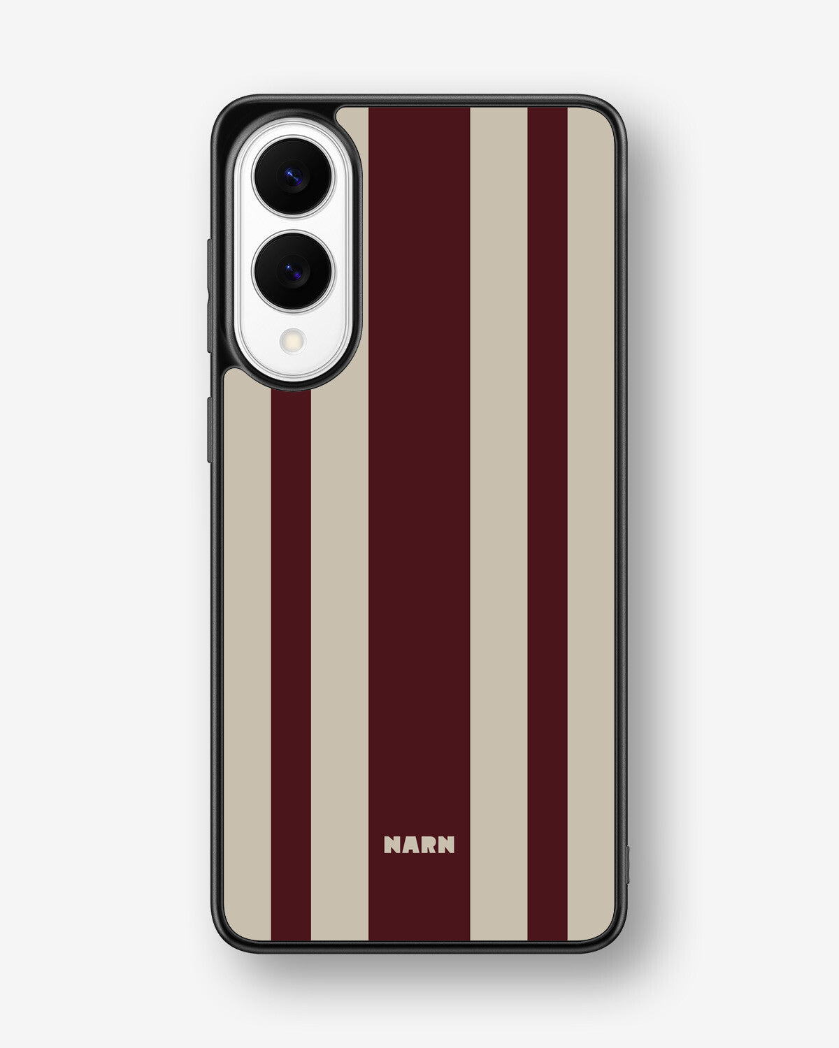 Samsung Galaxy S25 Edge Hard Case – Bordeaux Stripe - View 1