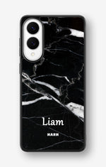 Samsung Galaxy S25 Edge Hard Case – Custom - Black Marble - View 1