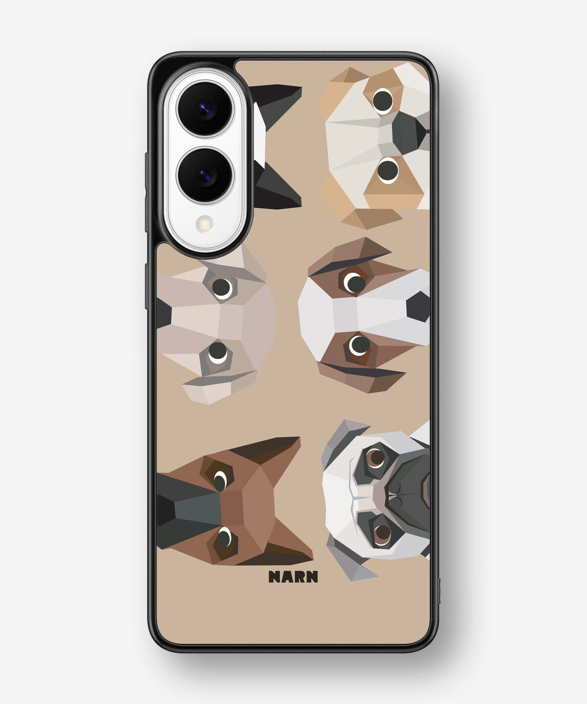 Samsung Galaxy S25 Edge Hard Case – Cute Dogs - View 1