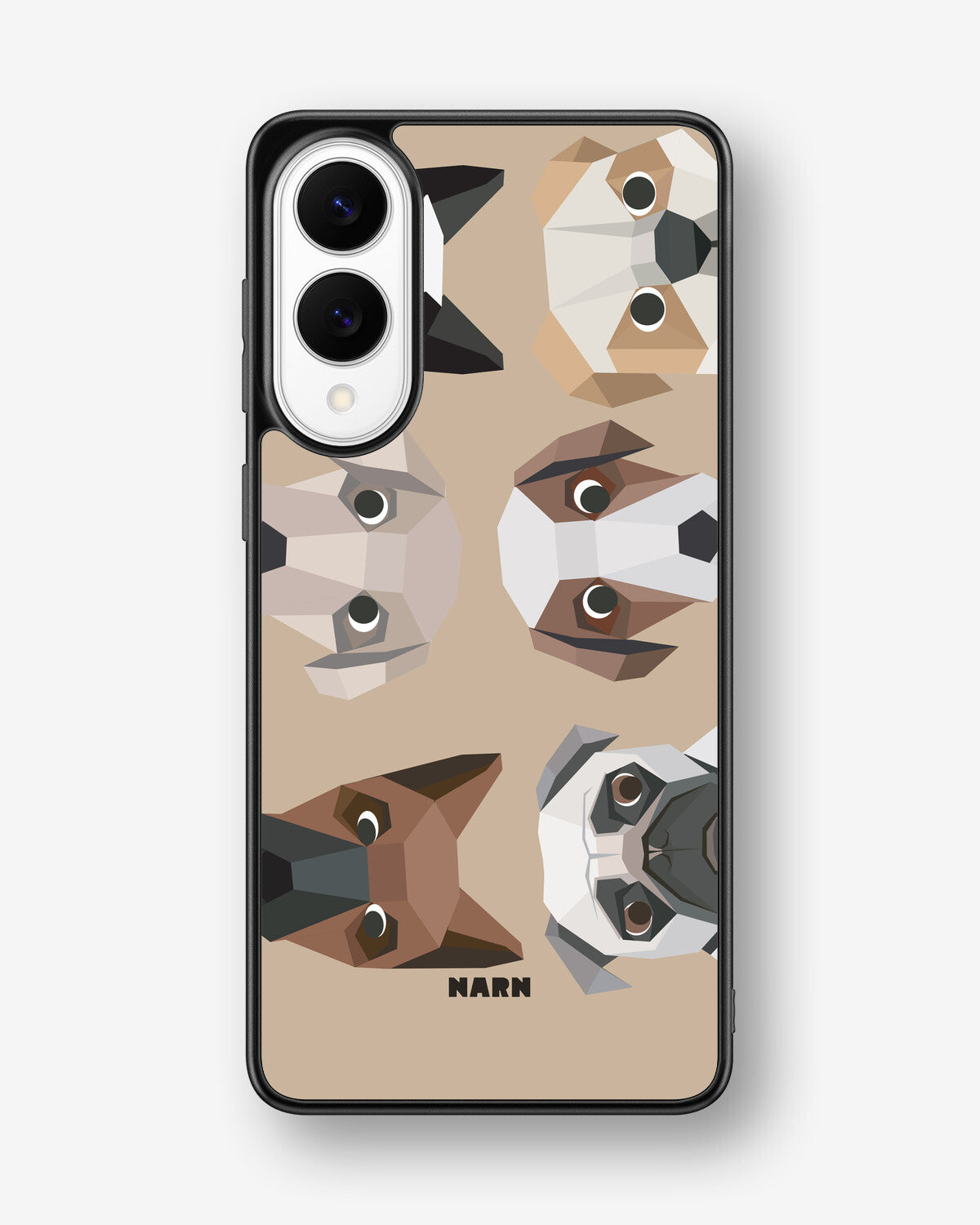 Samsung Galaxy S25 Edge Hard Case – Cute Dogs - View 1