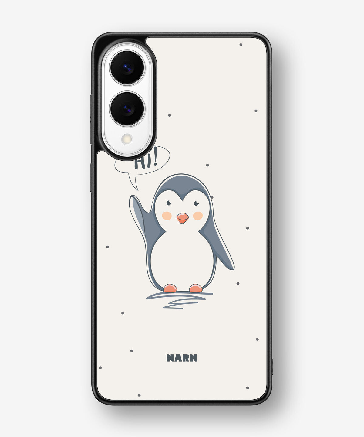 Samsung Galaxy S25 Edge Hard Case – Cute Penguin - View 1