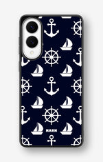 Samsung Galaxy S25 Edge Hard Case – Deep Blue Voyage - View 1