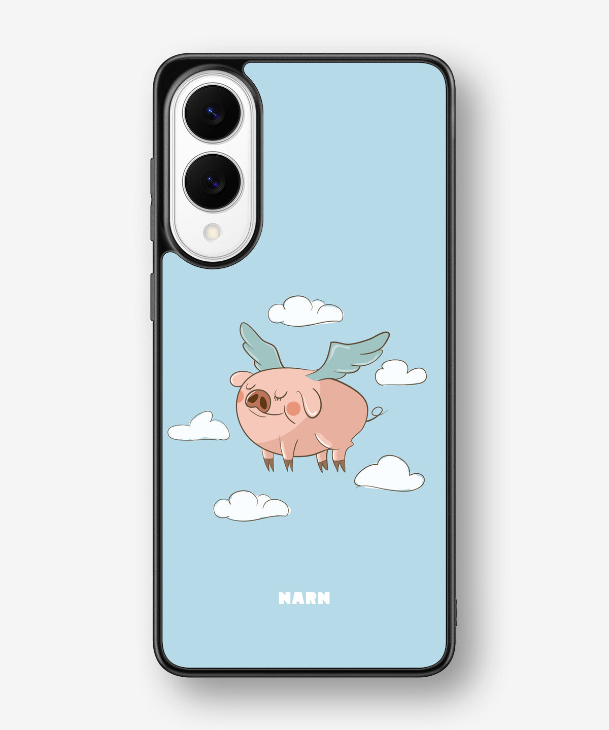 Samsung Galaxy S25 Edge Hard Case – Dreamy Pig - View 1