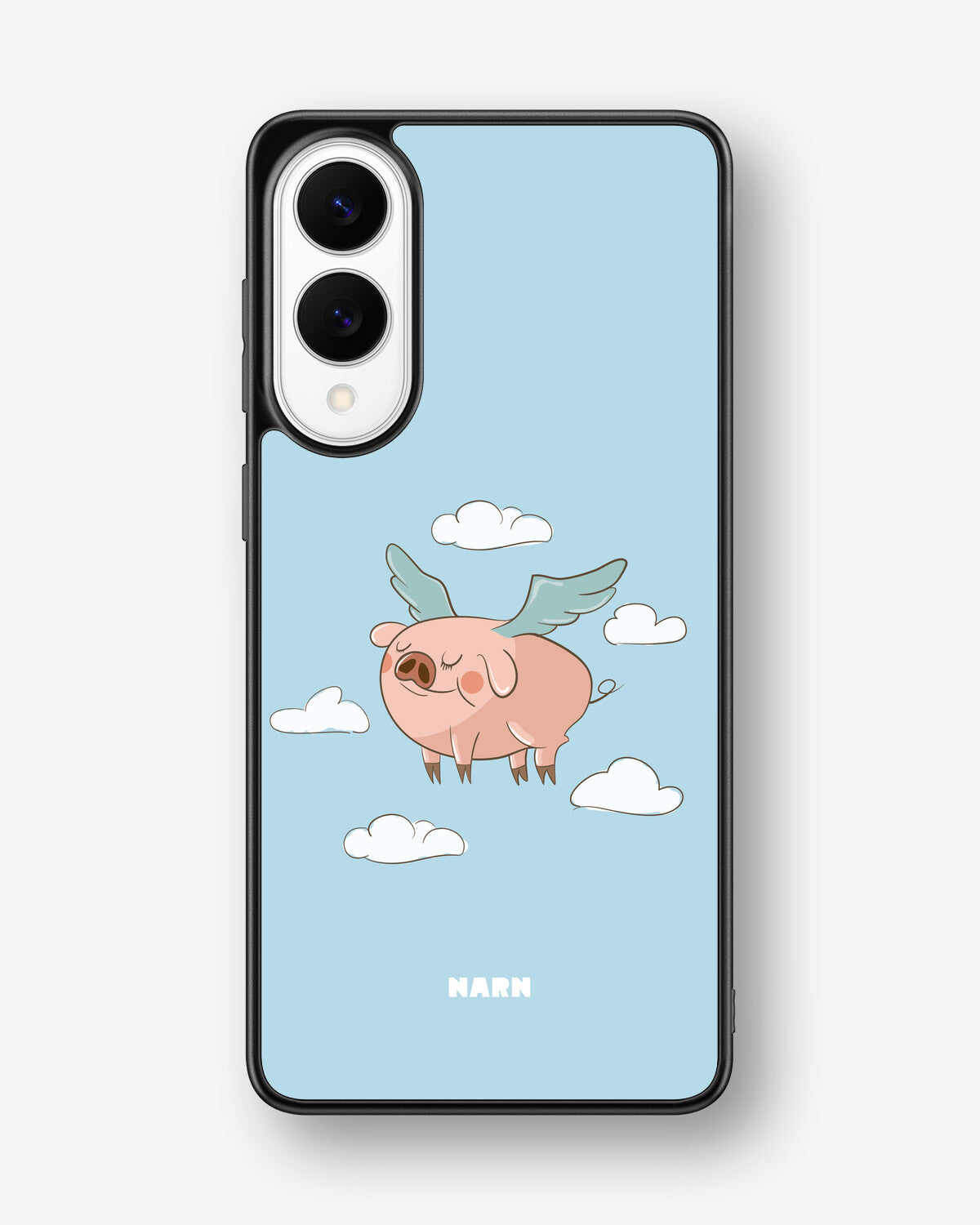 Samsung Galaxy S25 Edge Hard Case – Dreamy Pig - View 1