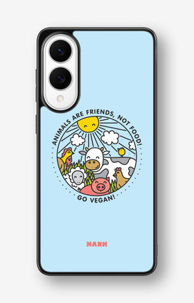 Samsung Galaxy S25 Edge Hard Case – Friends, Not Food - View 1