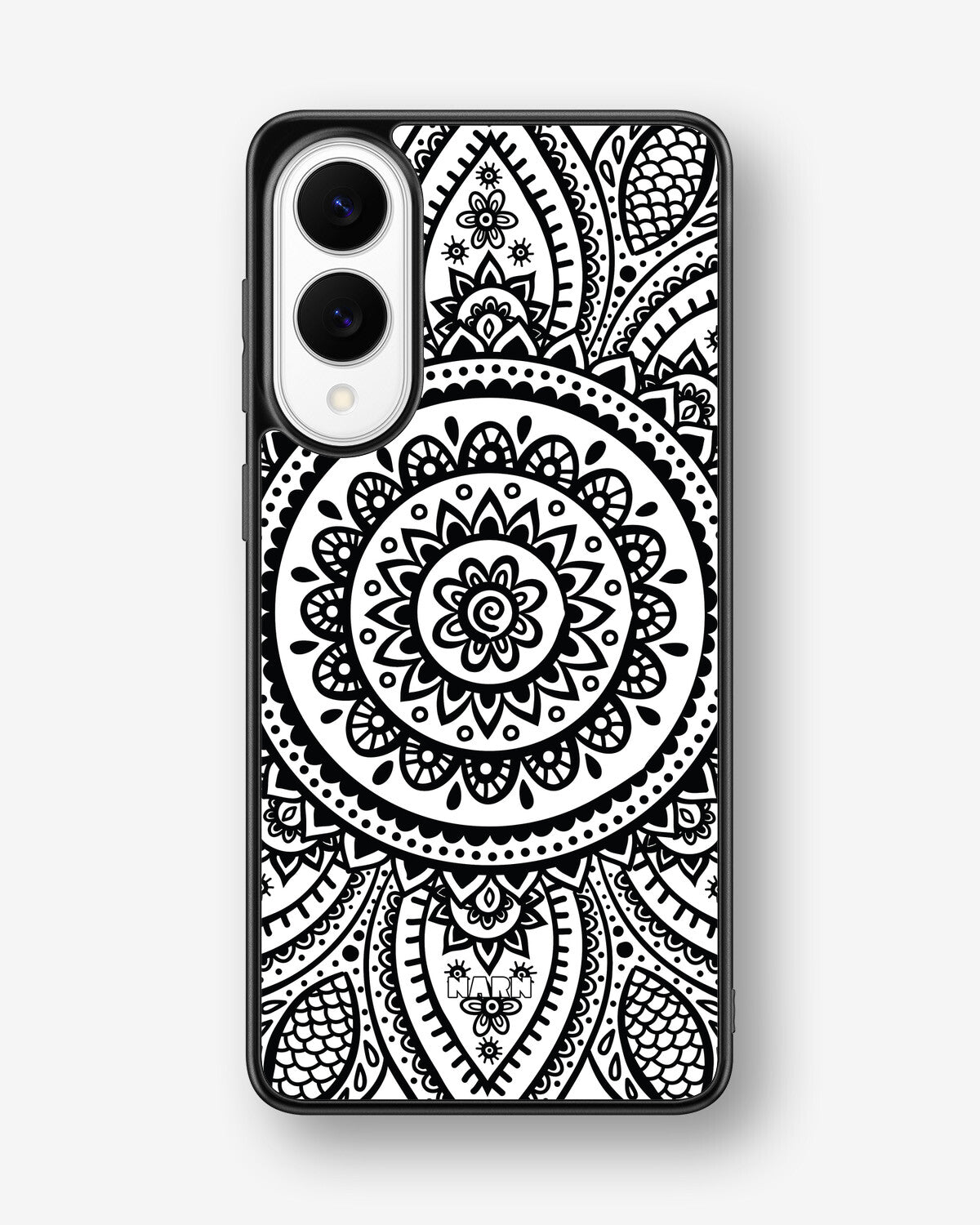 Samsung Galaxy S25 Edge Hard Case – Henna Mandala - View 1